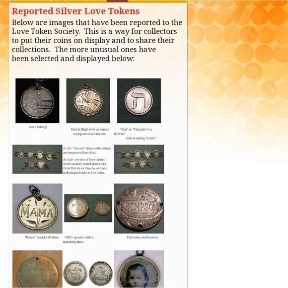 silver coin love language pendant - Picture 8 of 8